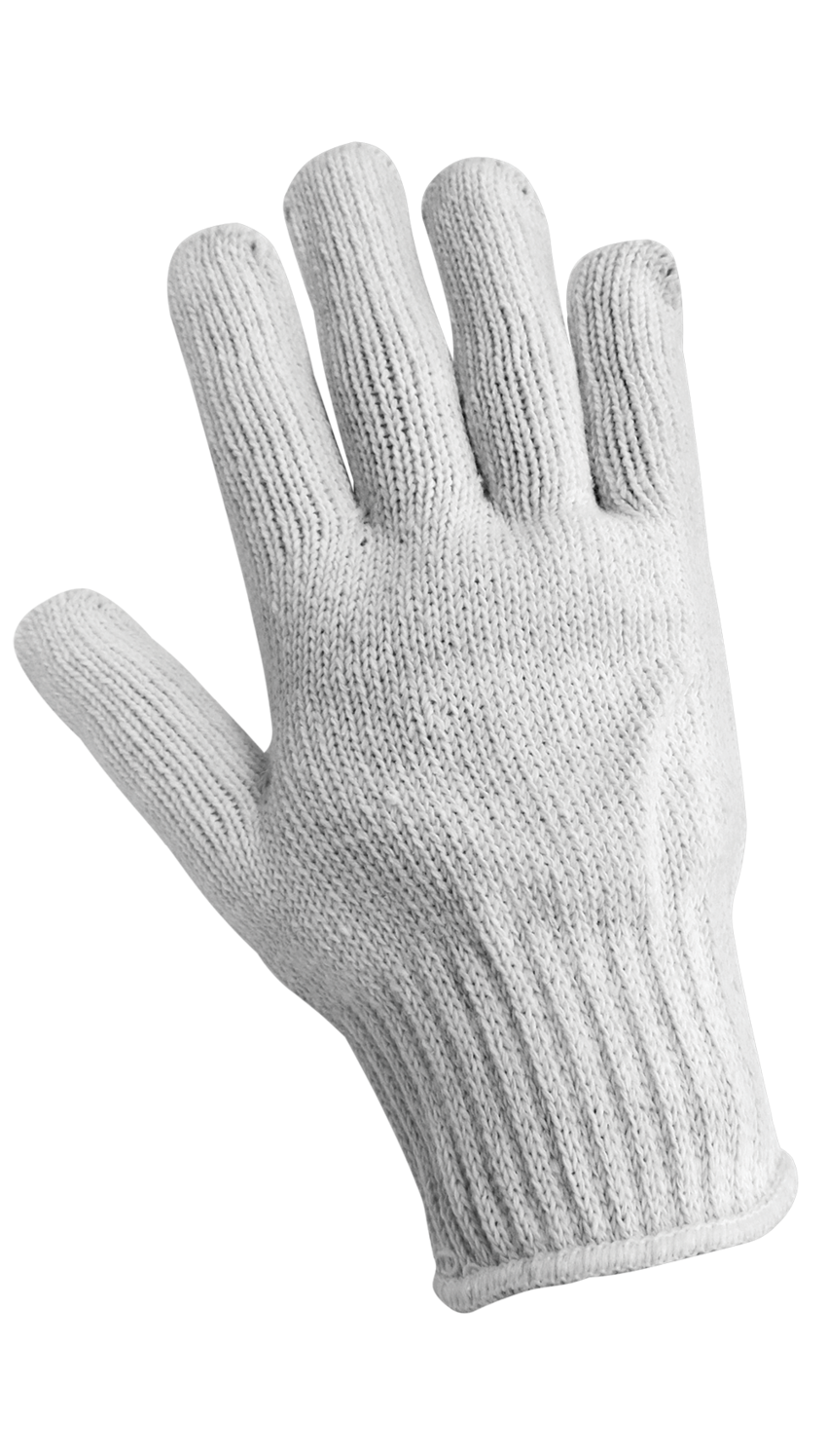 Cotton/Polyester String Knit Gloves