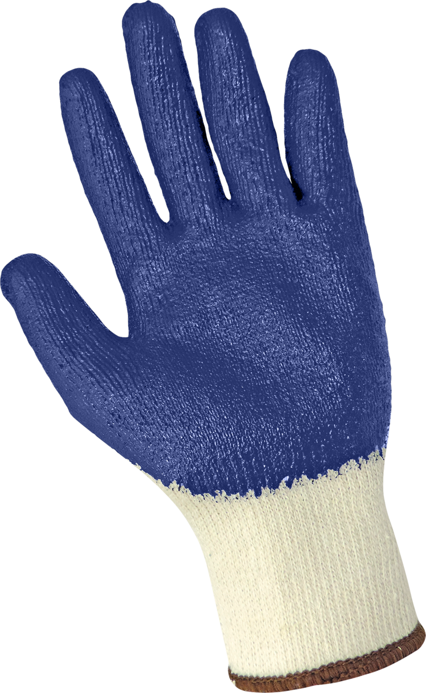 String Knit Rubber Dipped Gloves