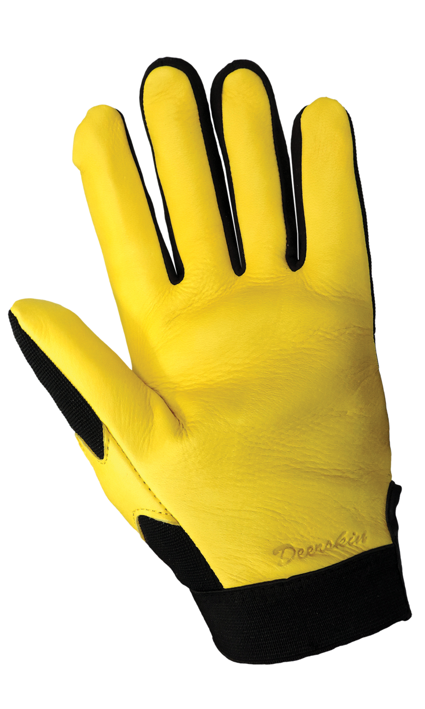 Premium-Grade Grain Deerskin Leather Palm, Low Temperature, Waterproof, Insulated Gloves