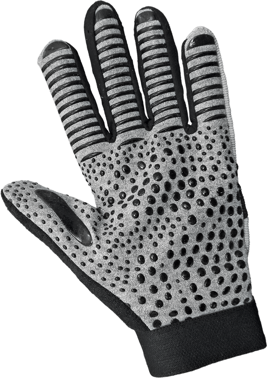 Gripster® Sport Synthetic Leather Palm Performance Mechanics Style Gloves with a Silicone Patterned Palm and Spandex Back