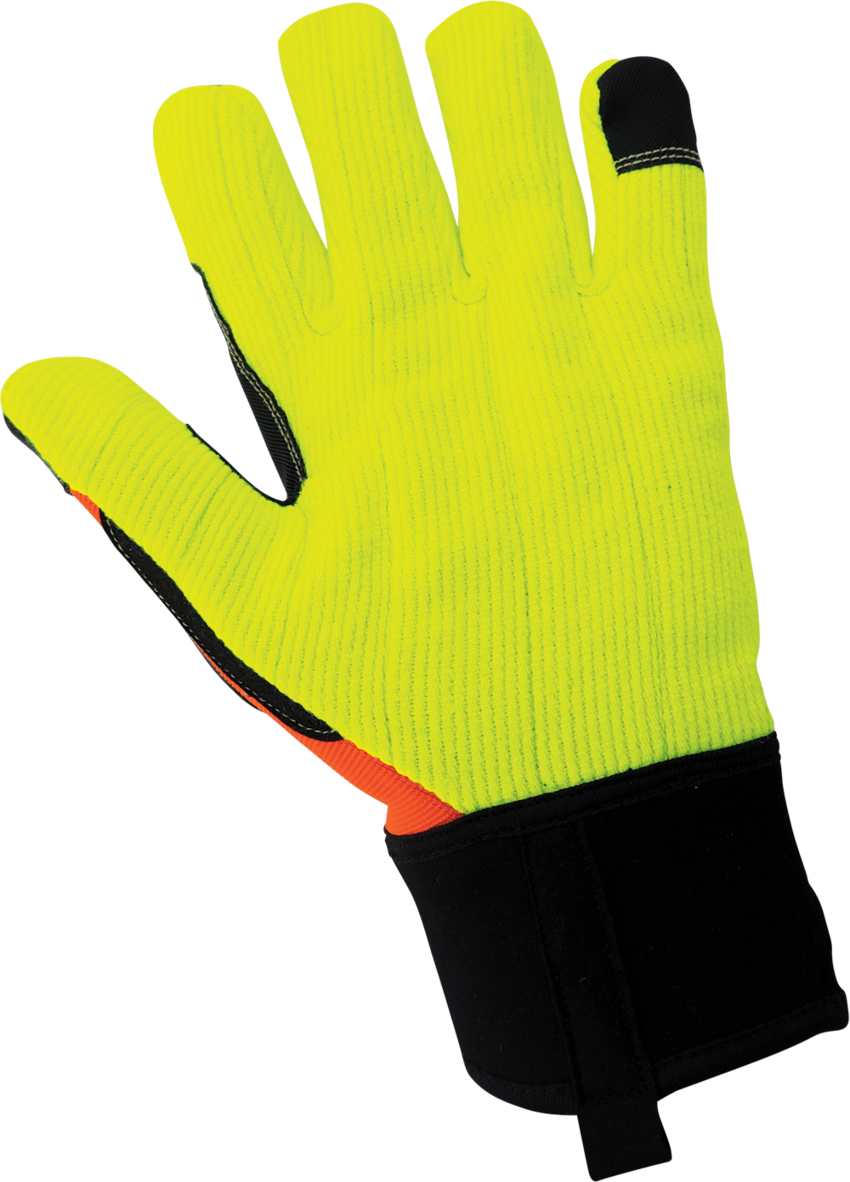 Vise Gripster® High-Visibility Impact Resistant Gloves