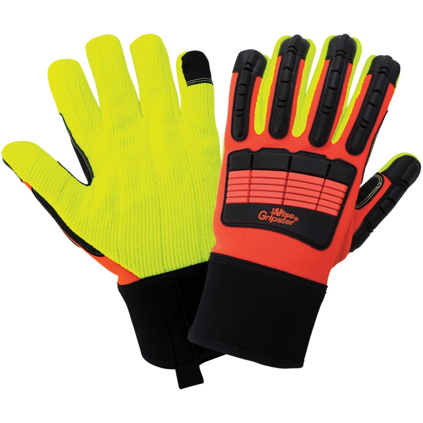 Vise Gripster® High-Visibility Impact Resistant Gloves