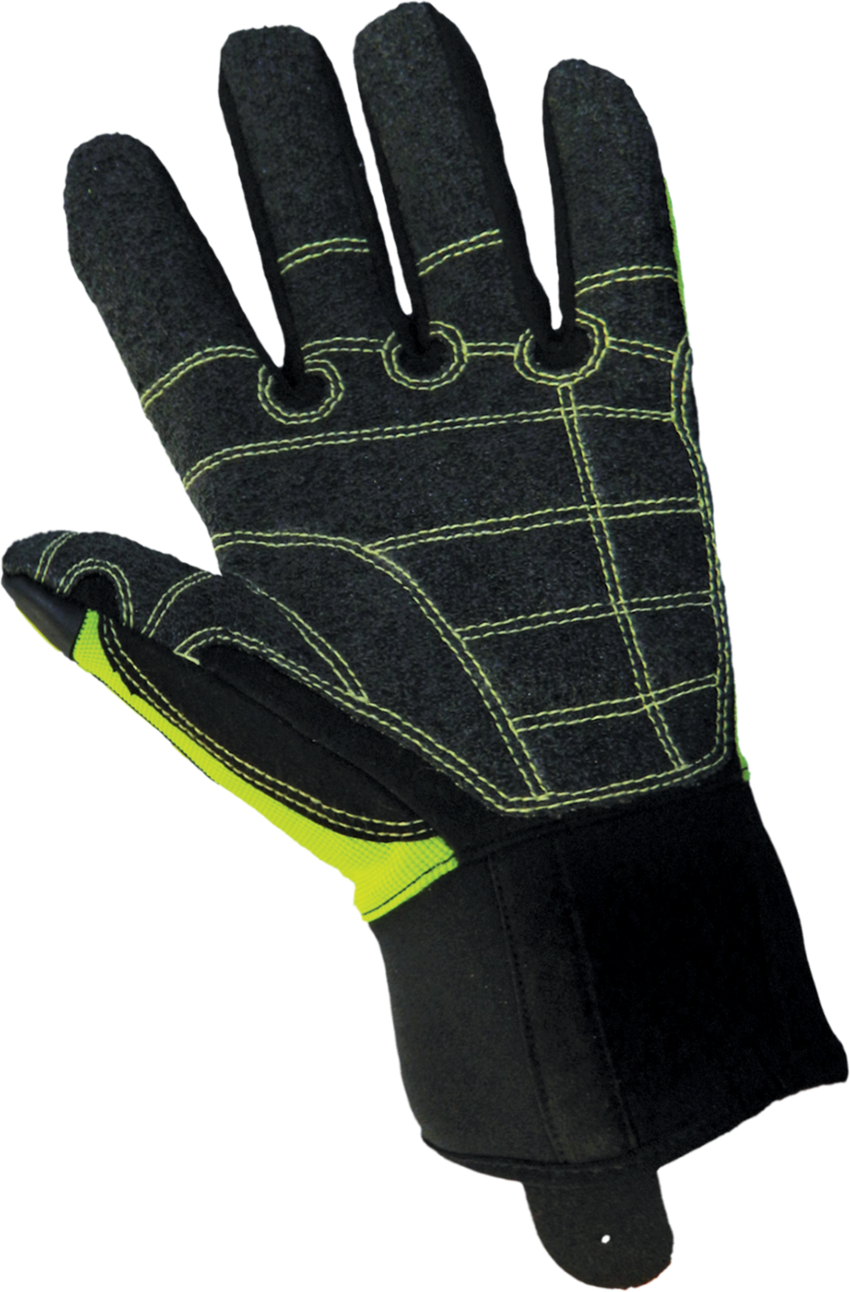 Vise Gripster® High-Visibility Reinforced Abrasion Resistant Gloves with TPU Impact Protection