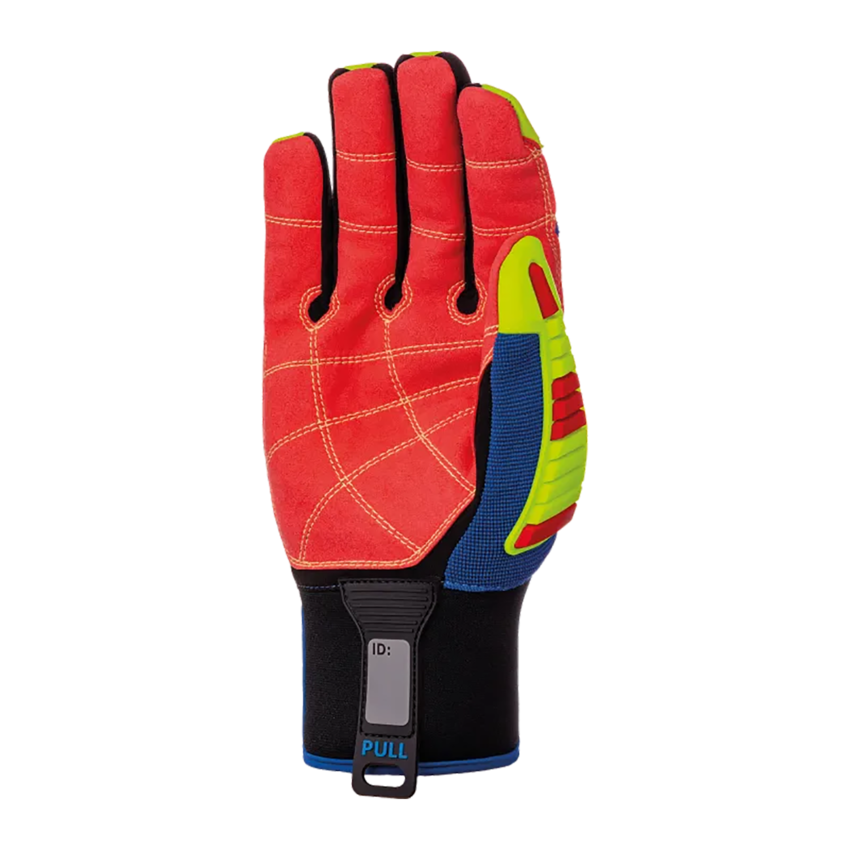 Torq Quantum&trade; High-Visibility Cut and Impact Resistant Gloves with Insulated, Waterproof Liner