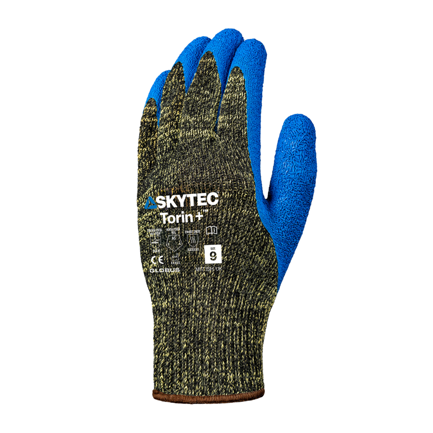 Torin +&trade; Cut and Heat Resistant Medium-Weight Gloves with a Rubber-Coated Palm