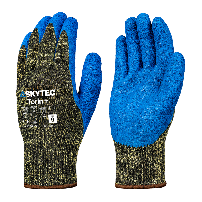 Torin +&trade; Cut and Heat Resistant Medium-Weight Gloves with a Rubber-Coated Palm
