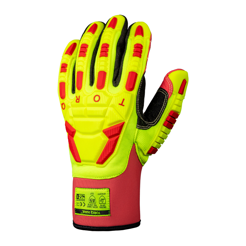 Torq Hail&trade; Highly Cut and Impact Resistant Gloves with Water-Repellent Shell and Reinforced Thumb Saddle