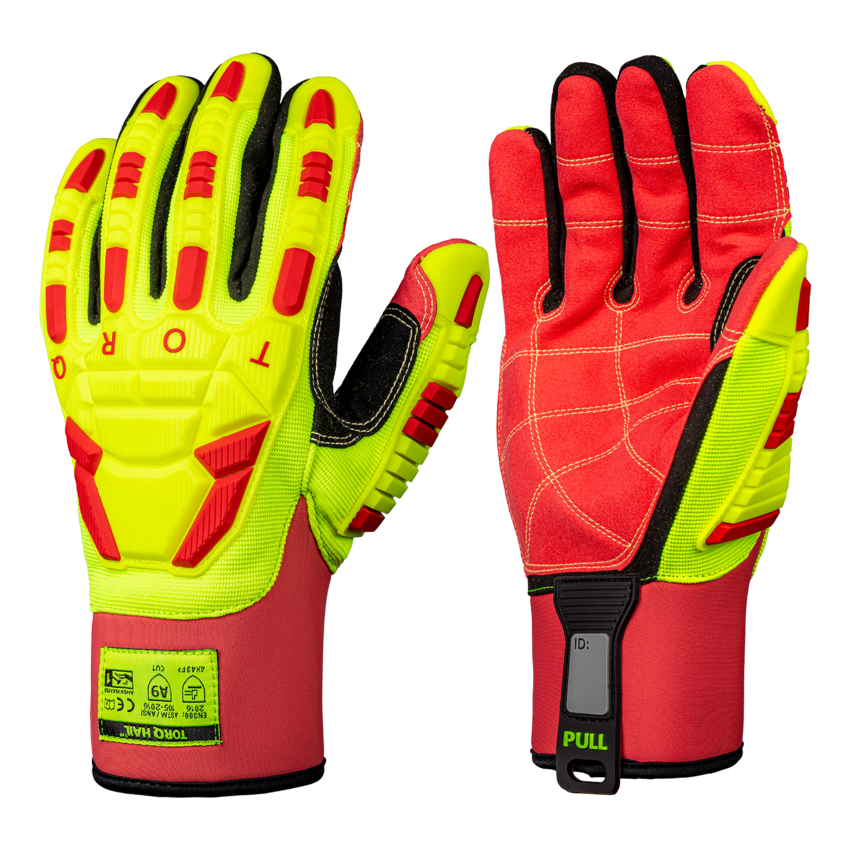 Torq Hail&trade; Highly Cut and Impact Resistant Gloves with Water-Repellent Shell and Reinforced Thumb Saddle