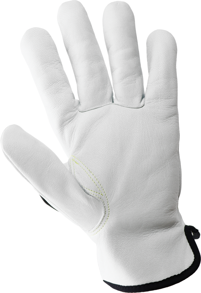 Torq Thunder&trade; Cut and Impact Resistant Premium Goatskin Leather Gloves with Tuffalene&reg; UHMWPE Liner