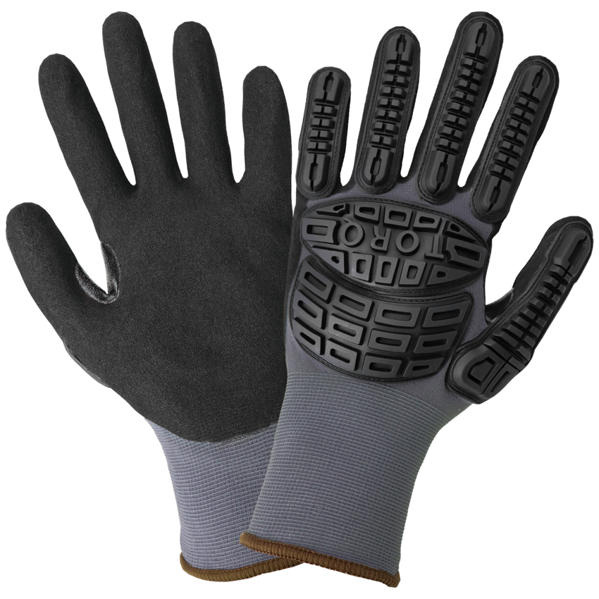 Torq Alpin&trade; General Purpose Multi-Hazard 15-Gauge Gloves with Flexible Impact Protection