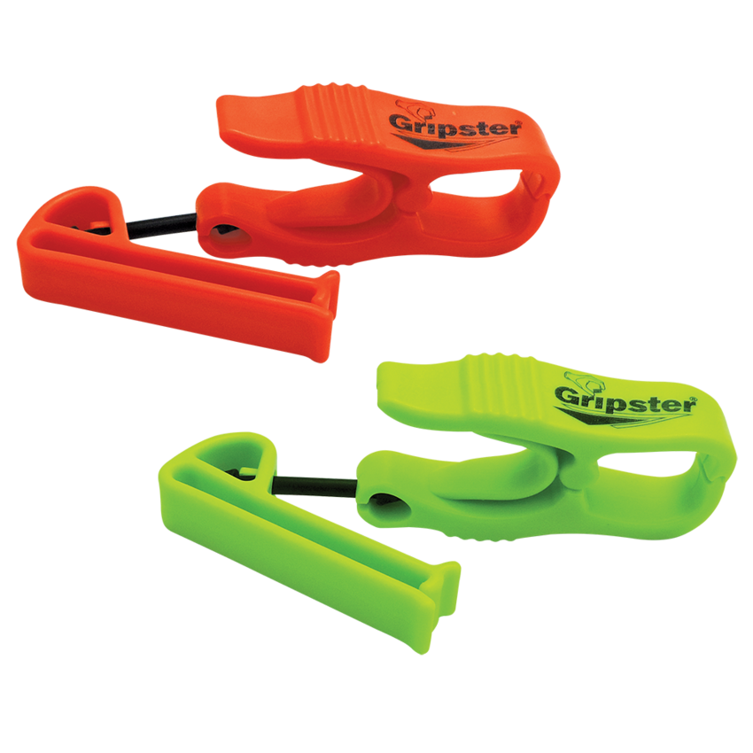 Gripster® High-Visibility Yellow/Green Utility Clip with Belt Clip