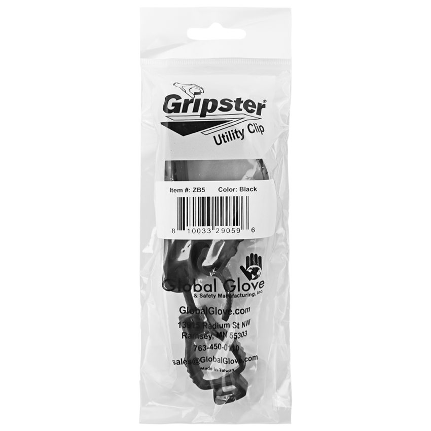 Gripster® Black Multi-Use Utility Clip