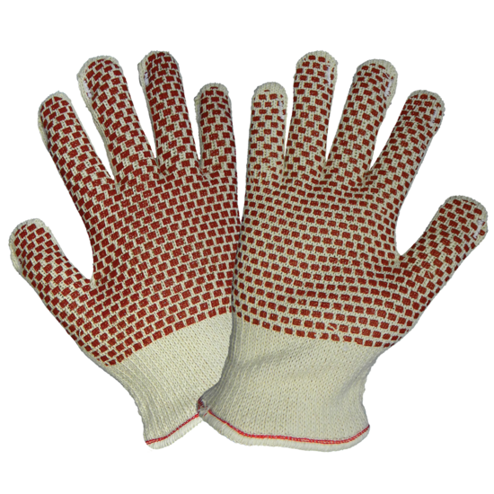 Nitrile Block Pattern Hot Mill Gloves