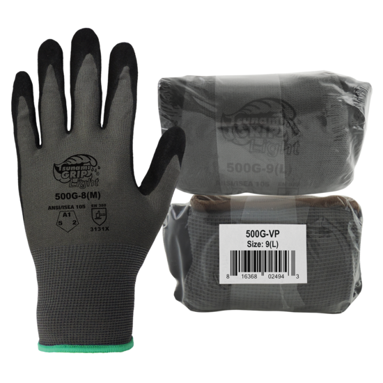 Tsunami Grip® Light Mach Finish Nitrile-Coated Vend-Pack Gloves with Cut, Abrasion, and Puncture Resistance