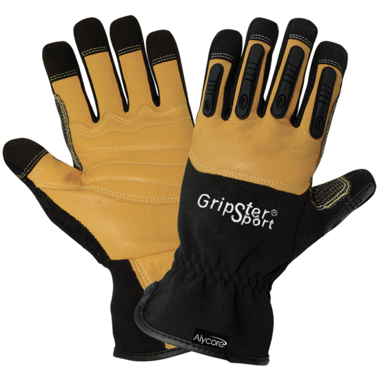 Gripster® Sport Premium Grain Goatskin Cut and Hypodermic Needle Resistant Gloves