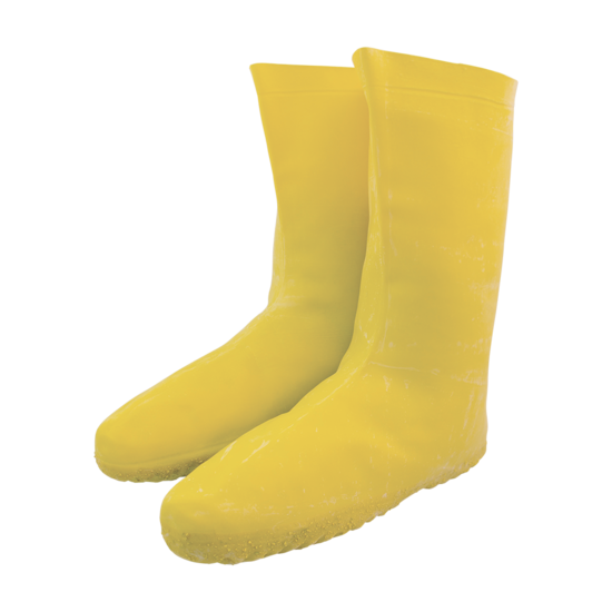 FrogWear® Yellow 50-Mil Latex Hazmat Boots