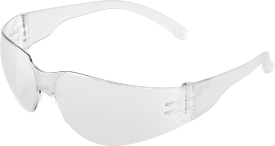 Torrent™ Clear Uncoated Lens, Frosted Clear Frame Safety Glasses