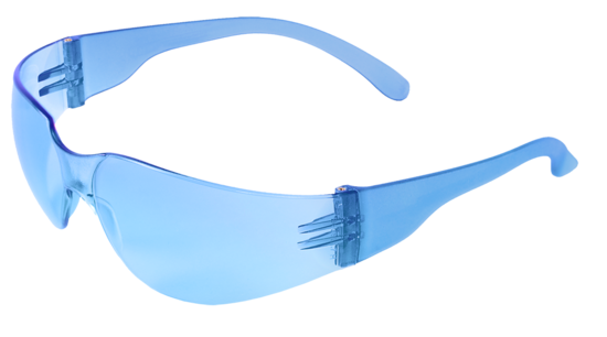 Torrent™ Mini Light Blue Lens, Frosted Blue Frame Safety Glasses - LIMITED STOCK