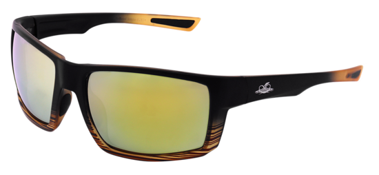 Sawfish™ Gold Mirror Performance Fog Technology Polarized Lens, Tortoise/Black Frame Safety Glasses