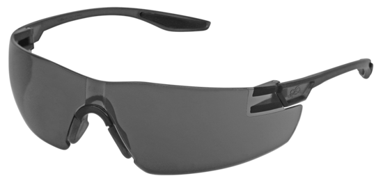 Discus™ Smoke Anti-Fog Lens, Frosted Black Frame Safety Glasses
