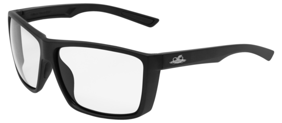 Lionfish&trade; Clear Performance Fog Technology Lens, Matte Black Frame Safety Glasses