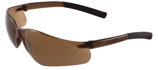 Pavon® Brown Lens, Frosted Brown Frame Safety Glasses - LIMITED STOCK