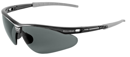 Stinger® Smoke Polarized Lens, Dark Gray Frame Safety Glasses