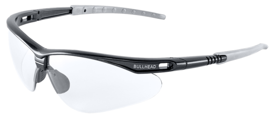 Stinger® Clear Performance Fog Technology Lens, Shiny Pearl Gray Frame Safety Glasses