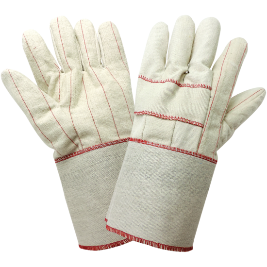 Extra Heavyweight Two-Ply Cotton/Polyester Hot Mill Gloves