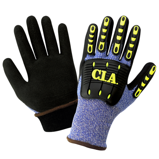 Vise Gripster® C.I.A. Cut, Impact, Abrasion, and Puncture Resistant Water Repellent Coated Gloves