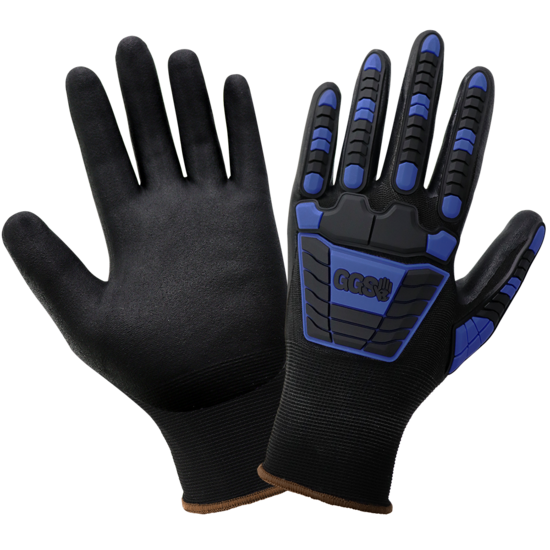 Vise Gripster® C.I.A. Seamless, New Foam Technology Palm Coated, 15-Gauge Gloves with Cut, Impact, Abrasion, and Puncture Resistance