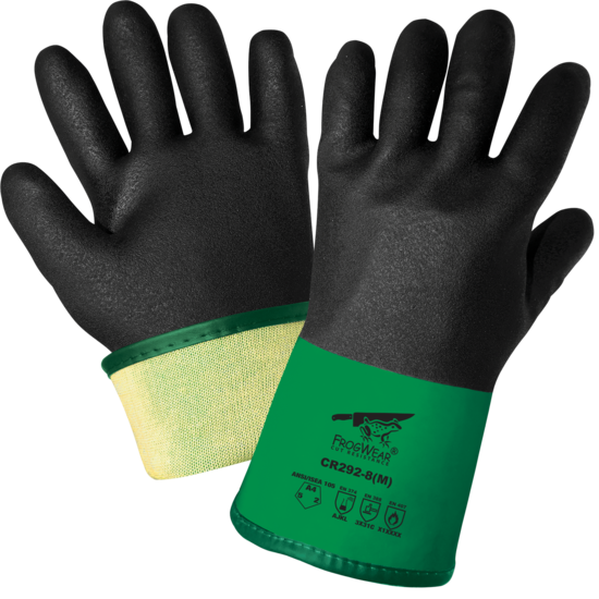 FrogWear® Cut Resistance Performance Chemical, Cut, Abrasion, and Puncture Resistant Gloves