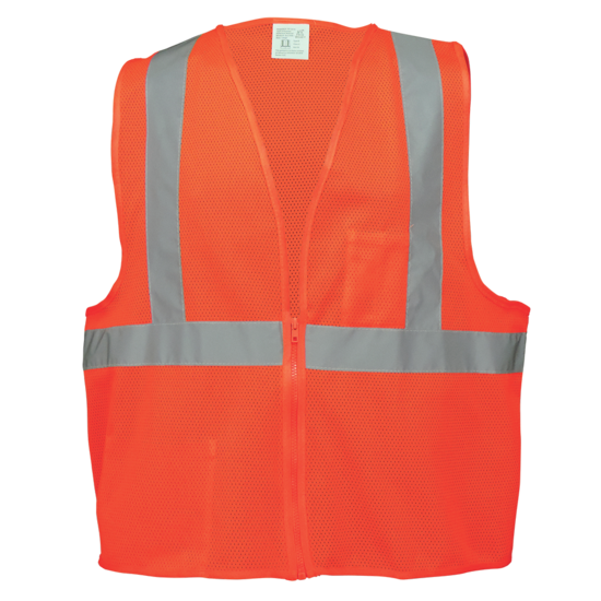 FrogWear® HV Lightweight Mesh Polyester Safety Vest