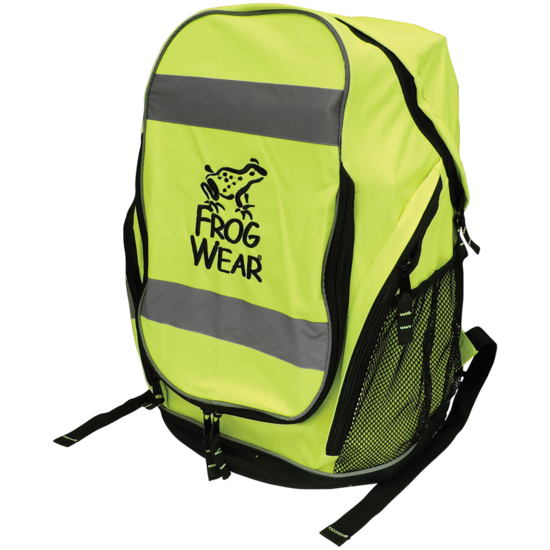 FrogWear® HV High-Visibility Yellow/Green Backpack