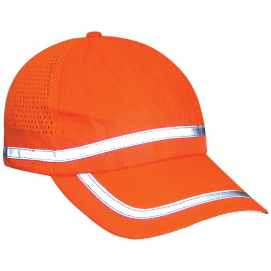 FrogWear® HV High-Visibility Orange Baseball Cap Style Hat