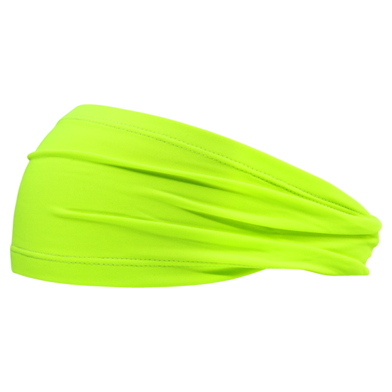FrogWear™ HV High-Visibility Yellow/Green Tapered Cooling Headband with Four-Way Stretch