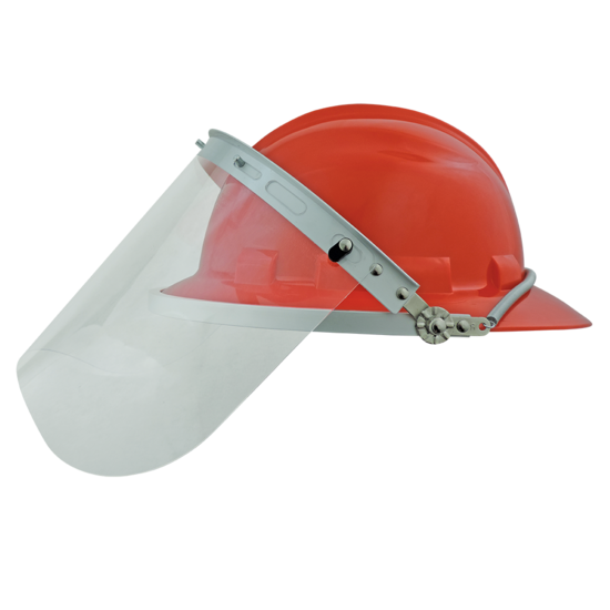 Bullhead Safety™ Head Protection Clear PETG Face Shield
