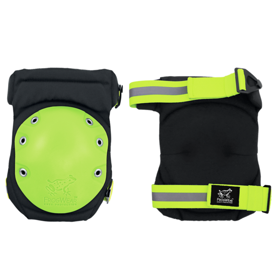 FrogWear™ Knee Protection Premium Hinged, High-Visibility, Non-Marring Knee Pads