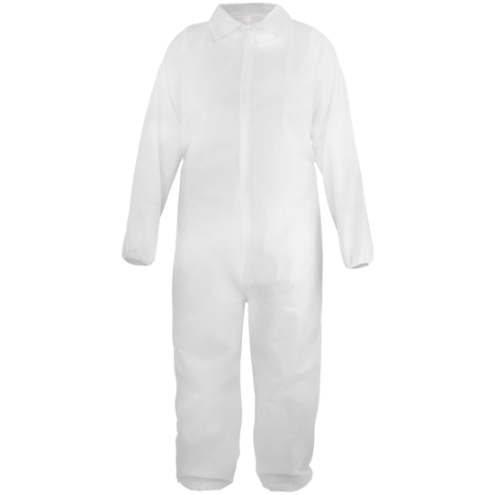 FrogWear™ SMS Material Disposable Non-Woven Coveralls with Collar