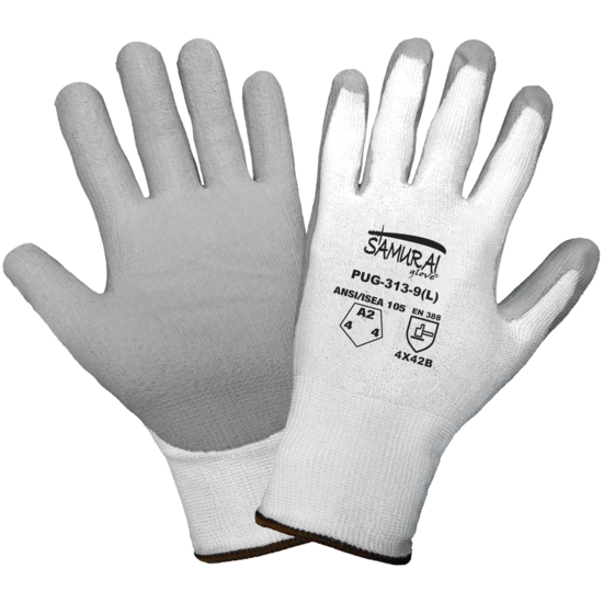 Samurai Glove® Cut, Abrasion, and Puncture Resistant Polyurethane Coated Gloves