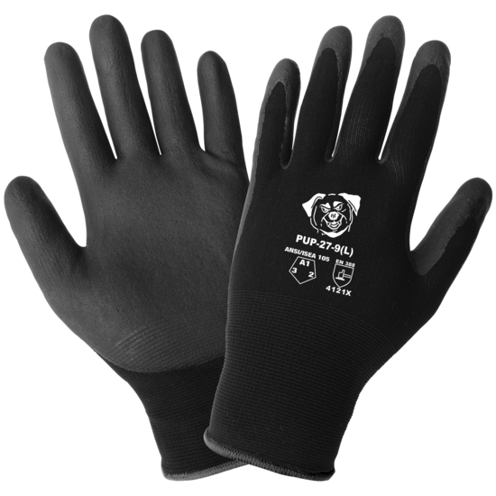 PUP™ Polyurethane Performance Coated Gloves with Cut, Abrasion, and Puncture Resistance