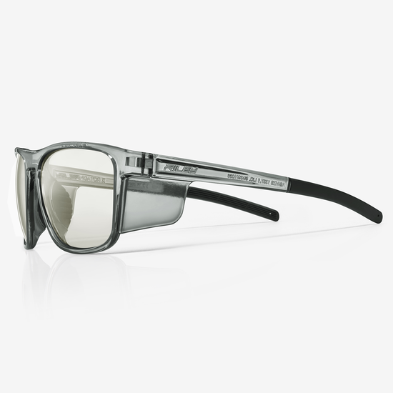 Navigator X LED Anti-Fog Lens, Gray Frame Safety Glasses