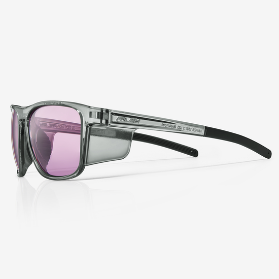 Navigator X HD Anti-Fog Lens, Gray Frame Safety Glasses