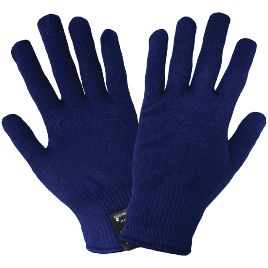 Navy Self-Wicking Hollow Core Thermal Gloves