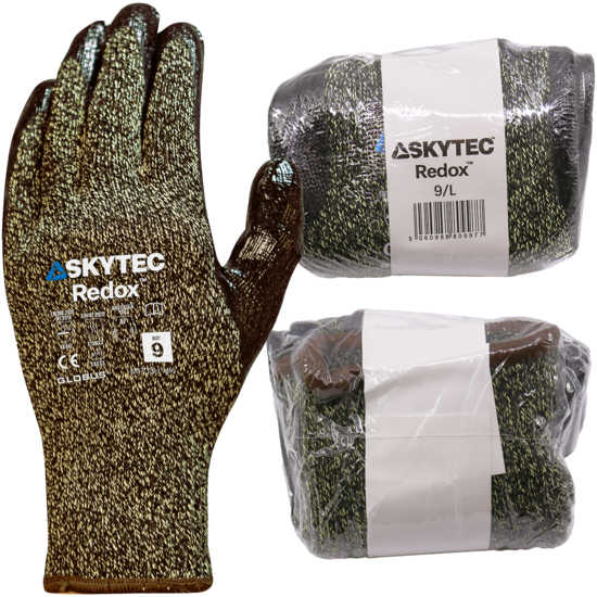 Redox&trade; Highly Cut-Resistant 10-Gauge Vend-Packed Gloves with a Nitrile Palm