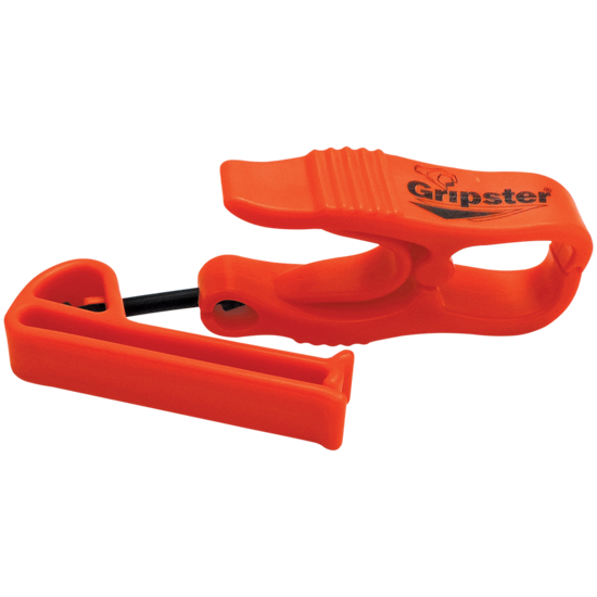 Gripster® High-Visibility Orange Utility Clip with Belt Clip